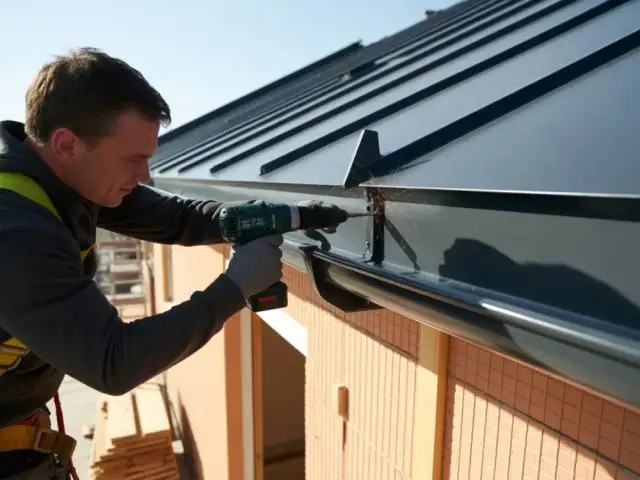 Jak zamontować rynny do płyty warstwowej - uniknij najczęstszych błędów