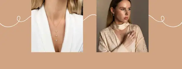 Jaki naszyjnik do zabudowanej sukienki, aby uniknąć modowej wpadki?