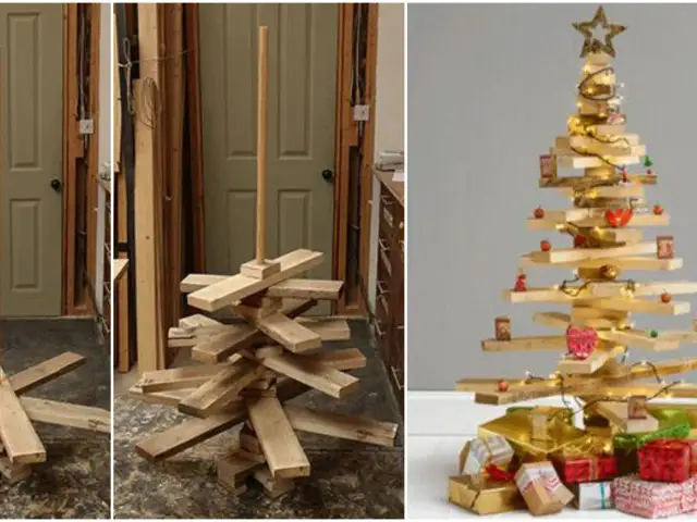 Jak zrobić choinkę z drewna? Zobacz, jak powstaje ta rustykalna ozdoba świąteczna, od surowych desek po gotową, udekorowaną choinkę.