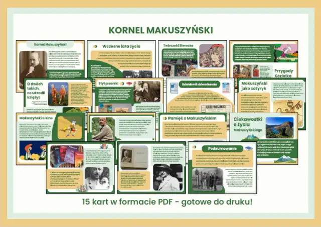 Kornel Makuszyński: wczesne lata, styl pisarski, twórczość literacka, kino, satyra i ciekawostki o życiu. Odkryj jego utwory!
