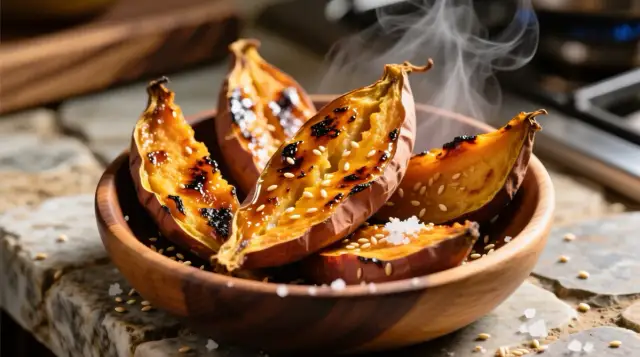 Patate douce grillée : Maîtrisez le secret d'une cuisson parfaite