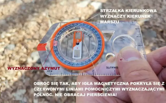 Jak wyznaczyć azymut kompasem - proste kroki dla każdego w terenie