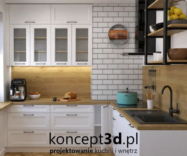 Jakie szkło do białej kuchni z drewnianym blatem? Odkryj idealne opcje