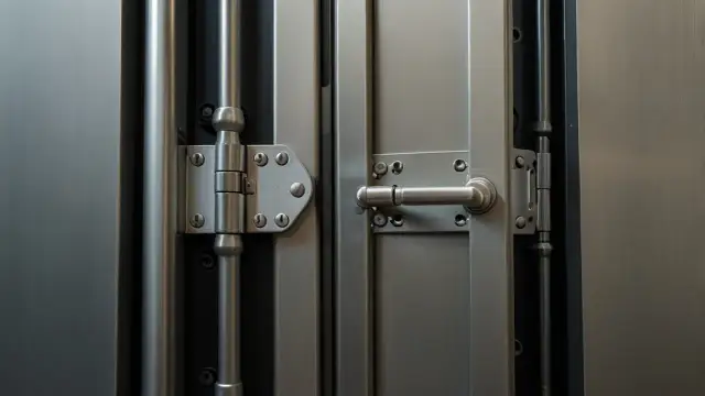 Zawiasy do ościeżnicy metalowej: wybór, montaż i konserwacja