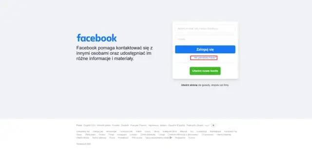 Jak odzyskać hasło do Facebooka? Znajdź je lub zresetuj!