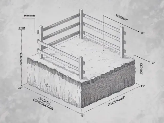 Jak głęboki fundament pod ogrodzenie? Kluczowe informacje dla Ciebie