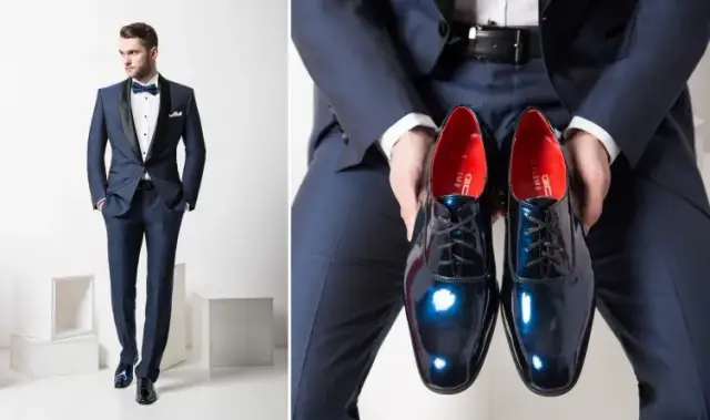 Jakie buty do błękitnego garnituru? Oto najgorsze wybory, których unikaj