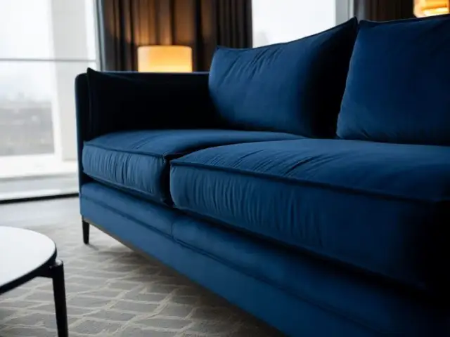 Idealny dywan do granatowej kanapy? Poznaj sekrety aranżacji!