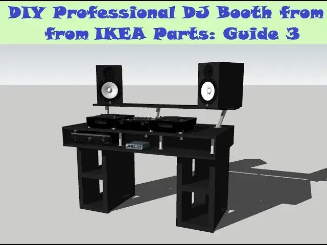 Jak zrobić stół DJ? Poradnik DIY: IKEA, ergonomia, kable
