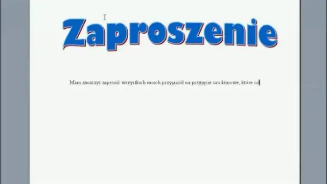 Zaproszenie dwustronne w Wordzie: Stwórz je krok po kroku!