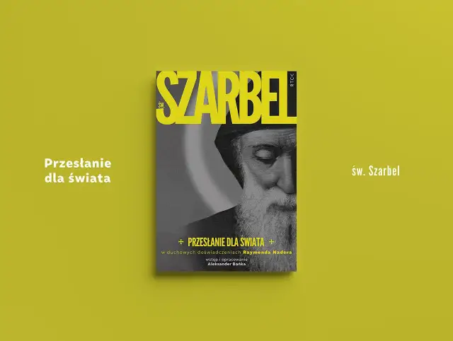 Okładka książki "Szabel. Przesłanie dla świata" ze zdjęciem brodatego mężczyzny w czapce.