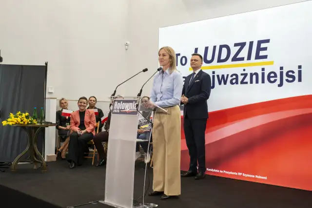 Gdzie pracuje zona Hołowni? Odkryj jej rolę w 23. Bazie Lotnictwa Taktycznego