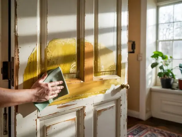 Czym wyczyścić drzwi z okleiny, aby ich nie uszkodzić? Sprawdzone metody