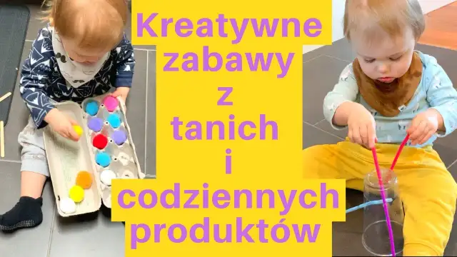 8-miesięczne dziecko: Zabawy sensoryczne. Bezpieczne i proste pomysły!