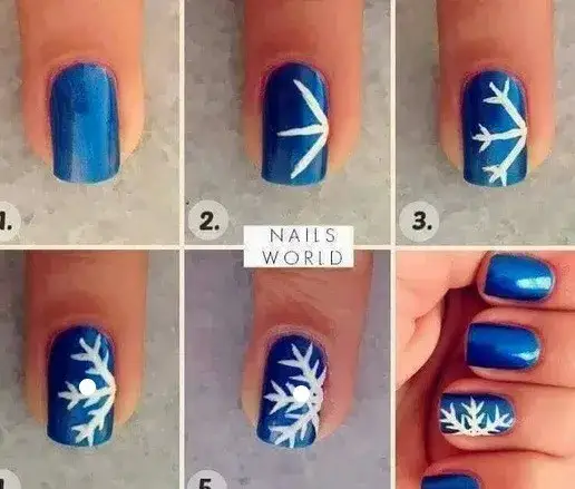 Jak namalować śnieżynkę na paznokciach? Triki i trendy!