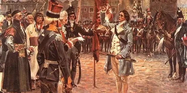 Jakie postacie historyczne występują w mazurku dąbrowskiego i ich znaczenie