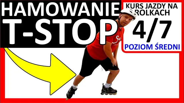 Jak hamować na rolkach przy dużej prędkości, aby uniknąć niebezpieczeństw