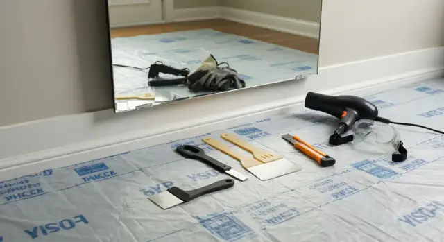 Jak bezpiecznie odkleić lustro od mebli? Poradnik krok po kroku