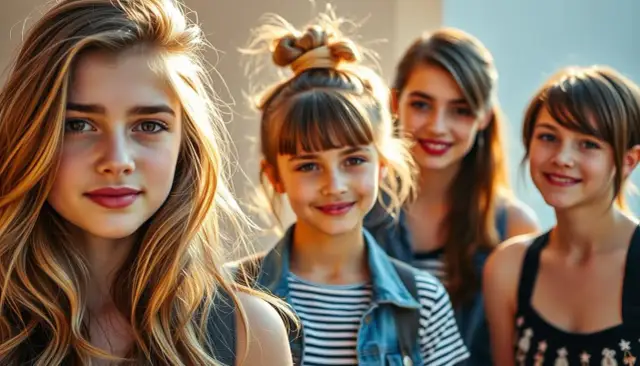 Jak modnie obciąć włosy nastolatce - trendy fryzury, które zachwycą
