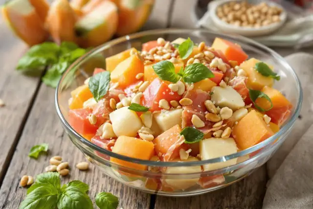 Salade de melon à l'italienne : votre recette fraîcheur inratable