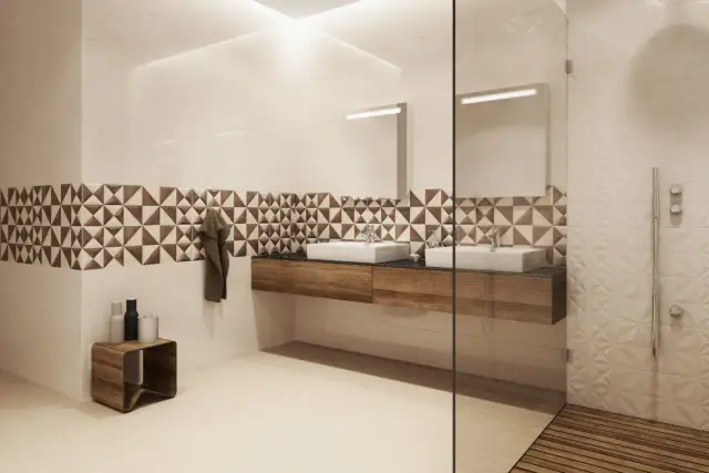 Jakie płytki do małej łazienki bez okna, aby optycznie powiększyć przestrzeń