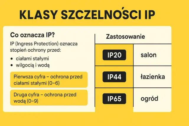 IP na zewnątrz budynku: Jak wybrać bezpieczną klasę szczelności?