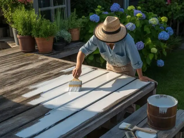 Czym malować taras drewniany? Olej to najlepszy wybór! Poradnik