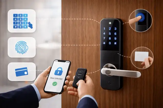 Kontrola dostępu do drzwi - smart lock w domu - co wybrać?