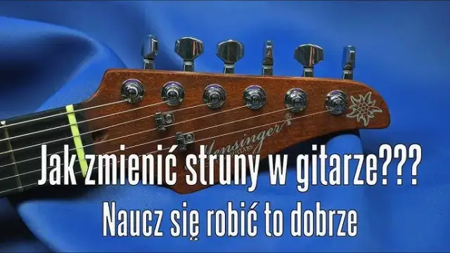 Jak wymienić struny w gitarze elektrycznej? Poradnik krok po kroku