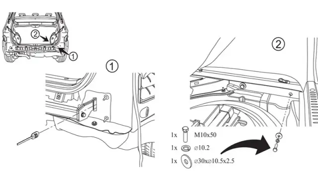 Scenic: Ucho holownicze? Lokalizacja i montaż w każdej generacji