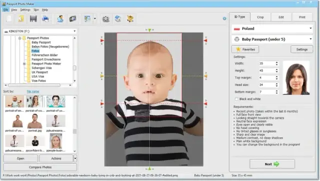 Zdjęcie dziecka do dowodu - jak zrobić samemu, aby uniknąć problemów
