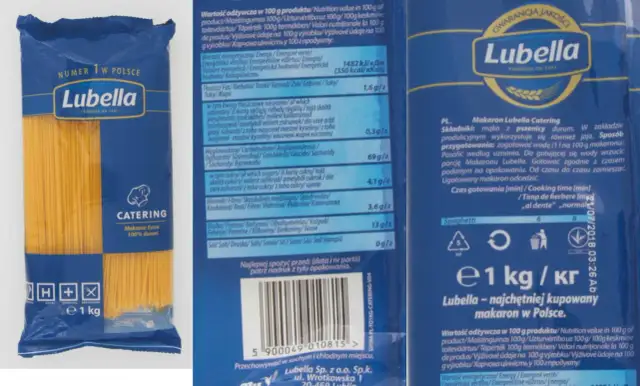 Makaron Lubella Spaghetti: Ile kalorii? Suchy, gotowany i mądre triki