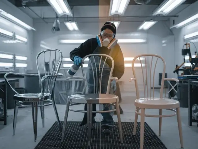 Jak pomalować chromowane krzesła - uniknij najczęstszych błędów