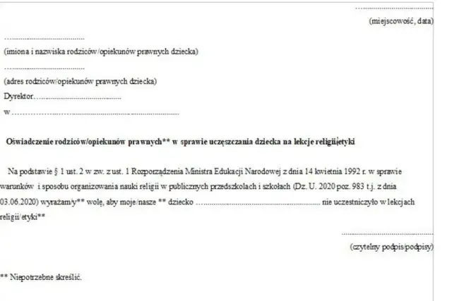 Jak wypisać dziecko z religii – prosta procedura i ważne informacje