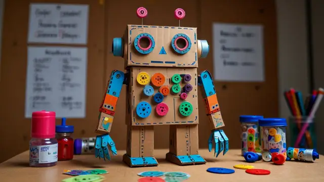 Jak zbudować robota z kartonu krok po kroku? Instrukcja dla początkujących