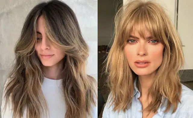 Fryzury dla kobiet z wysokim czołem i zakolami, które ukrywają mankamenty