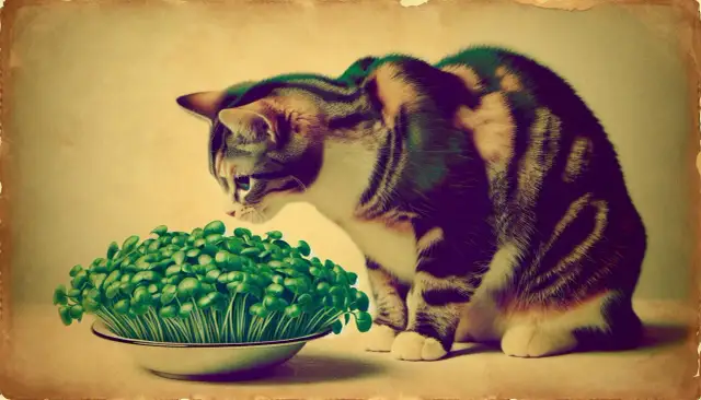 Czy koty mogą jeść rzeżuchę? Bezpieczne informacje i ryzyka