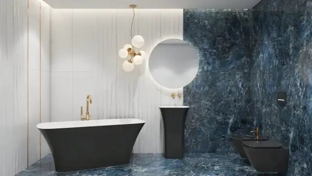 Gres szkliwiony w łazience: zalety i zastosowanie - poradnik