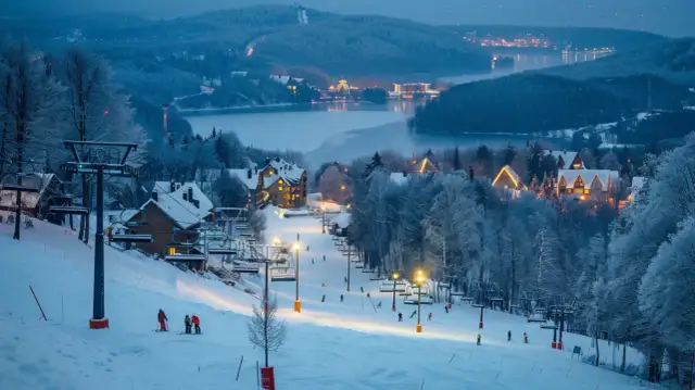 Narty w Mikołajkach: Co dokładnie oferuje mazurski stok zimą?