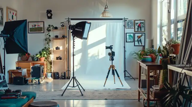 Studio fotograficzne w domu: Jak stworzyć własne domowe studio foto