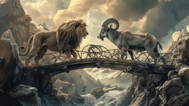 Koziorożec i Lew: Czy ich związek ma szansę przetrwać trudności?