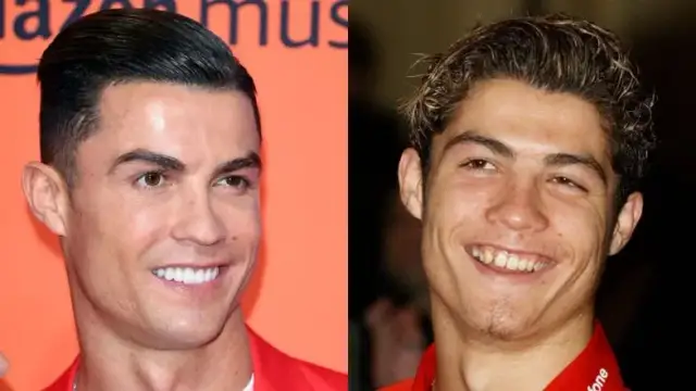 Ronaldo kiedyś i dziś: Zaskakująca transformacja piłkarskiego mistrza