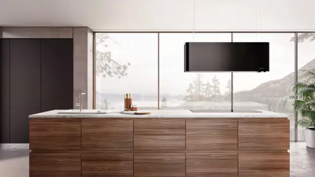 Jak okap wyspowy w formie lampy odmieni wygląd Twojej kuchni w 2025