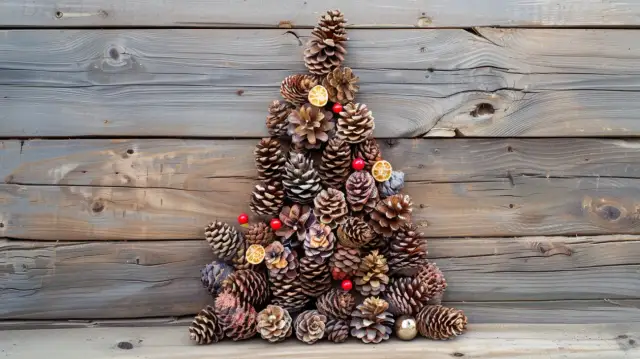 Jak zrobić choinkę z szyszek? Łatwa i efektowna ozdoba świąteczna