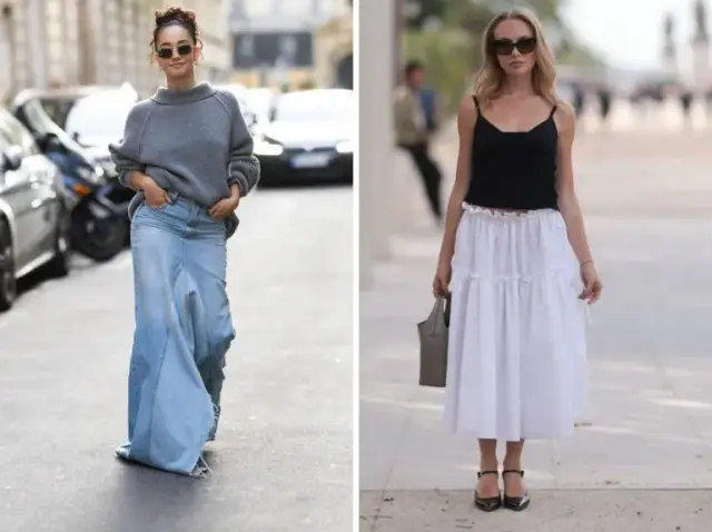 Długa spódnica stylizacje na wesele – unikaj modowych wpadek