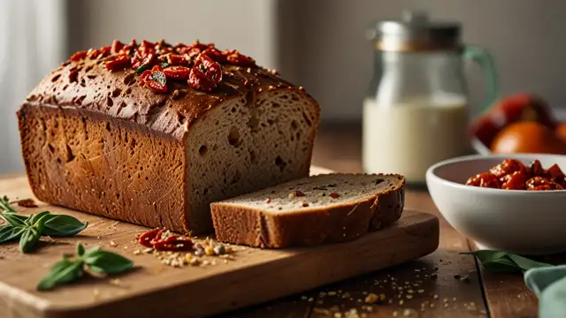 Przepis na chleb z suszonymi pomidorami z Thermomixem