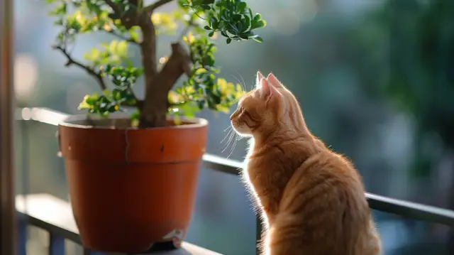Drzewko dla kota: Jak stworzyć zieloną oazę na balkonie
