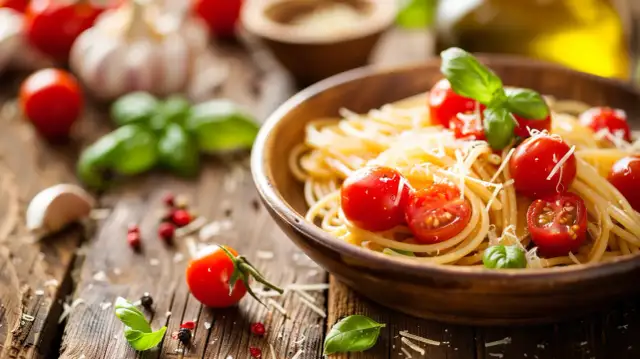 Makaron ze świeżymi pomidorami - Pyszny przepis na letni makaron