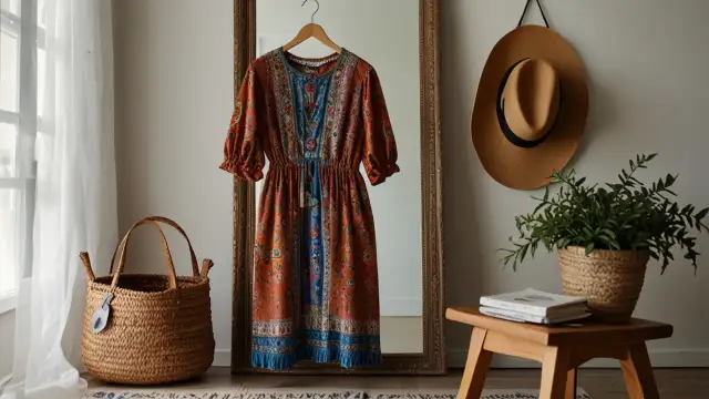 Sukienka w etniczny wzór: Klucz do oryginalnego look'u czy kicz?