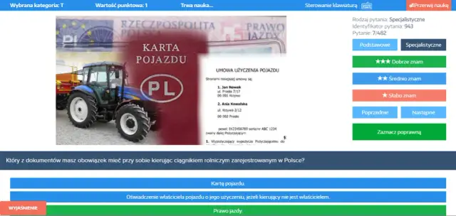 Testy na prawo jazdy na traktor: Wszystko, co musisz wiedzieć